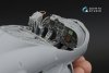 Quinta Studio QD32107 A-6E TRAM Intruder 3D-Printed & coloured Interior on decal paper (Trumpeter) 1/32